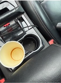 Resim Ford Mondeo Mk4 / S-max Mk1 Bardaklık İçi Düzenleyici Cup Holder Insert Siyah 
