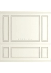 Resim Sade Beyaz Tasarım Boyanabilir Çıta Hazır Kesim Anka160 