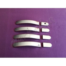 Resim Woc Chrome Ford Fiesta Krom Kapı Kolu 2002-2008 4 Kapı Paslanmaz 