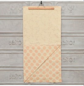 Resim Bebitof 95039 Papatyalı Pazen Bebek Battaniyesi 87 X 90 Cm Krem Çok Renkli 