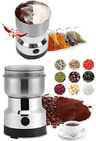 Resim GMSL Yeni Model Paslanmaz Çelik 4+2 Bıçaklı Kahve Ve Baharat Öğütücü 