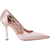 Resim lescarpe 0783 Bej Topuklu Ayakkabı 