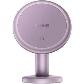 Resim Baseus C01 Masaüstü Araç Torpido Üstü Manyetik Telefon Tutucu Mor 