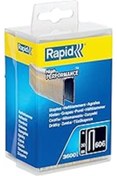 Resim Samuera Rapid Zımba Teli Tip 606, 30 Mm Zımba, 3.600 Adet Plastik Kutu, Ahşap Için Dar Sırt Mandalları, Reç 