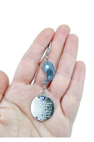 Resim biuti Yin Yang Metal Ayetel Kürsi Araba Dikiz Ayna Süsü, Yeni Araba Hediyesi 