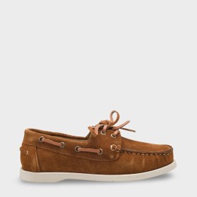 Resim Capone Outfitters Stephie Hakiki Deri Süet Kadın Loafer Tekne Ayakkabısı 