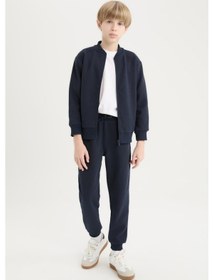 Resim Ahengim Erkek Çocuk Basic Jogger Paça Okul Eşofman Altı Ak-2350 Lacivert 