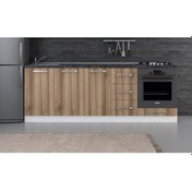 Resim Minar 230 Cm Mutfak Dolabı Beyaz Dore 230-D3-Alt Modül Beyaz 