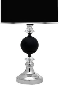 Resim MİNİMAL E-TİCARET & BİLGİ TEKNOLOJİLERİ Omega Silver Black Contrast Abajur 