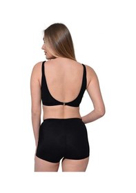 Resim Markahit Argisa Tüllü Transparan Şortlu Bikini Siyah 