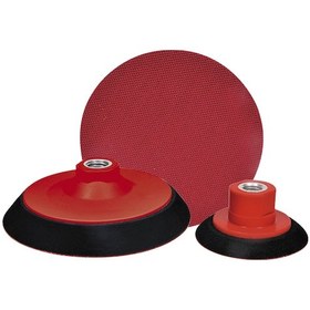 Resim Car System Polisaj Ped Tabanı M14 Cırtlı 128 Mm 