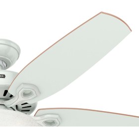 Resim Hunter Fan Builders Deluxe Beyaz 132 Cm. Aydınlatmalı Tavan Vantilatörü 