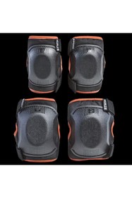 Resim Decathlon Çocuk Diz Dirsek Destek Seti 3/6 Yaş Siyah Standart Boy 