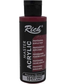 Resim Rich Akrilik Boya 120 Cc Kan Kırmızı 120-151 