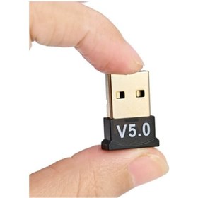 Resim Wozlo 5.0 Mini Dongle USB Alıcı Verici Bluetooth Adaptör 