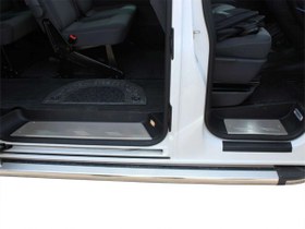 Resim Volkswagen Caravelle Kapı Eşiği 3 Prç Krom 2003-2010 