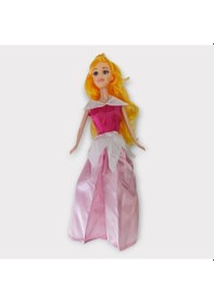 Resim Prenses Bebekler - Pembe Elbise 