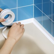 Resim 1 Rulo Mastik Bandı, Mutfak Tezgahı Lavabo Küvet Banyo Duş Tuvalet ve Zemin Duvar İçin Kendinden Yapışkanlı Conta Bandı 
