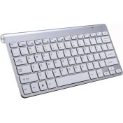 Resim TezMax Philips M10 10.1" Uyumlu Kablosuz Wireless Pilli Türkçe Q Klavye - Gümüş 