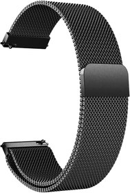 Resim Yıldızan 5 46mm Milanese Loop için Kordon Siyah 999662 