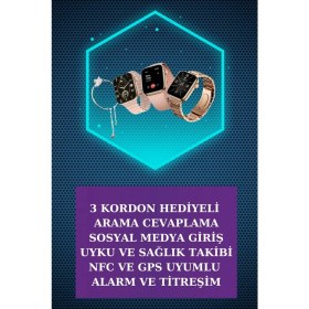 Resim MiraLive Dijital Göstergeli Powerbank Bluetooth Kulaklık ve Yeni Nesil Amoled Ekran Akıllı Saat 