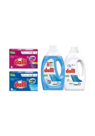 Resim Dalli Çamaşır Deterjanı Süper Etkili Ekonomik 4'lü Set 