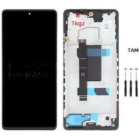 Resim Tkgz Xiaomi Redmi Poxo X5 Pro Lcd Ekran Dokunmatik Service Pack Lcd - Full Çıtalı + Tamir Seti 