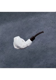 Resim Yunar Asvorel 9mm. Filtreli Akrilik Saplı Lületaşı Pipo 14256m 