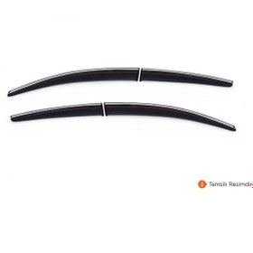 Resim Sunplex Honda Civic Fb7 Krom Cam Rüzgarlığı 4.Prç 2012-2016 