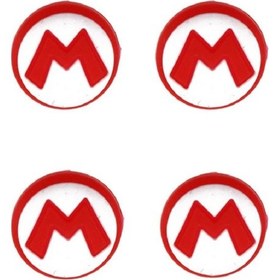 Resim Mario Ps4/ps5 Game Pad Uyumlu Analog Yükseltici Kontrol Kiti Beyaz 