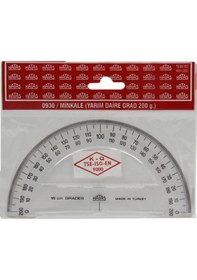 Resim Hatas 0930 Minkale Plastik 200 Derece 15 CM 20 Adetli Paket 