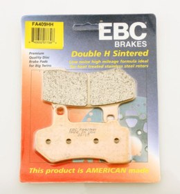 Resim Harley-Davidson Uyumlu Cvo Road Glide Custom Ön Fren Balatası Ebc Fa409H N11.2806 