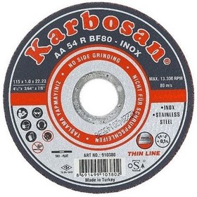 Resim 115 Lik İnox Kesici Karbosan 115 Mm 