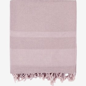 Resim Stone Taşlama Yıkamalı Gofre Peştemal Gül Kurusu - Gül Kurusu / 85X160 