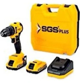 Resim Sgs Akülü Darbeli Matkap Seti 20 Volt - 2 Amper 2 Akü ile Taşınabilir Kullanım İçin 