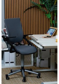 Resim Creo Mobili Yükseklik Ve Sırt Ayarlı Vega Çalışma Sandalyesi Ofis Ve Bilgisayar Koltuğu Antrasit/gri Gri 