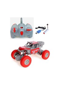 Resim Uzaktan Kumandalı 4x4 Arazi Aracı Climbing Car Rock Crawler 2.4 Ghz 1:10 Ölçek 20 Km Hız 
