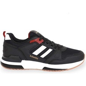 Resim Kinetix Blaze Tx Kauçuk Taban Spor Ayakkabı Yürüyüş & Koşu Siyah - Beyaz 