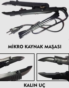 Resim PRODİVA Siyah SAÇ İÇİN Kaynak Makinesi - 9mm 