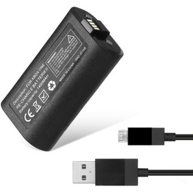 Resim Yues Xbox One S Series S X Gamepad Oyun Kolu Şarj Kit Batarya Kablo Xbox One/One S/Series S/Series X Uyum 