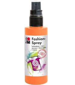Resim Marabu Fashion Spray 100ml Sprey Kumaş Boyası No: 225 Tangerine 