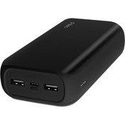 Resim Ttec ReCharger 30000 mAh Hızlı Şarj Powerbank Siyah 
