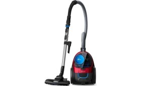 Resim Philips Powerpro City Toz Torbasız Elektrikli Süpürge 900 W Kırmızı Hrkplus 