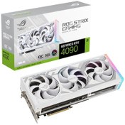 Resim Asus NVIDIA GeForce RTX ROG Strix OC White ROG-STRIX-RTX4090-O24G-WHITE 24 GB GDDR6X 384 Bit Ekran Kartı 