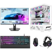 Resim Dragos DRX7752 R5-7600 32 GB 1 TB Nvme SSD 16 GB RTX5060Tİ 27" Free Dos Masaüstü Oyuncu Bilgisayarı 