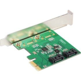 Resim Iocrest 2 Port Sata Iıı Raid 0 / 1 Pcı-E 2.0 X1 Controller Kart (Raıd0 Raıd1 Span) 