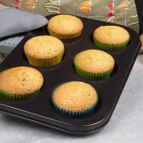 Resim 6'lı Muffin Kek Kalıbı 