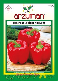 Resim Arzuman Kaliforniya Biber Tohumu 5 GRam 