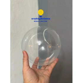 Resim Erşah Aydınlatma Glob Şeffaf Cam Avize Camı 