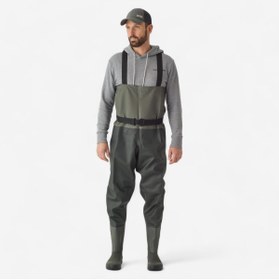 Resim Decathlon Caperlan Balıkçı Tulum Çizmesi - Balıkçılık - PVC - 100 